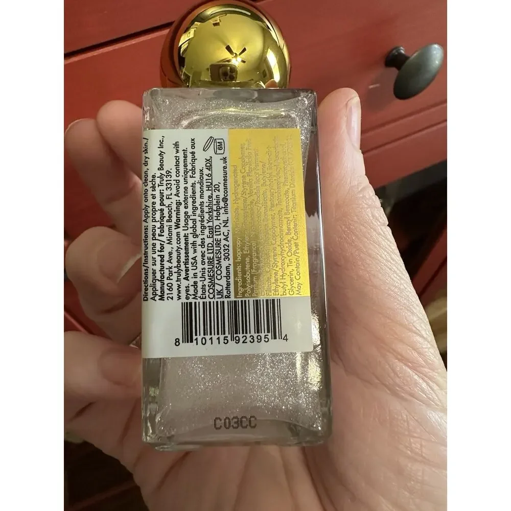 TRULY - VANILLA BABY LUXURY BODY OIL - 1.7oz - NEW